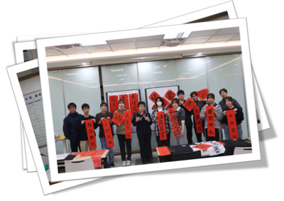 2026.03.10 日本愛媛大學師生參加書法社體驗書法圖片